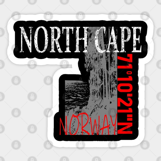 North Cape, Norway Sticker by YellowSplash